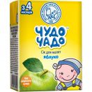 Сік Чудо-Чадо Яблучний з зелених яблук без цукру з 4 місяців 200 мл ADD foto 2