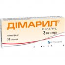 Димарил 3 мг таблетки №30 в аптеке foto 1