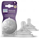Соска силіконова Philips Avent Natural Response SCY966/02 для густої їжі від 6 місяців 2 шт фото foto 2