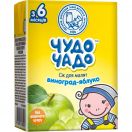 Сік Чудо-Чадо Виноградно-яблучний без цукру з 6 місяців 200 мл ціна foto 2