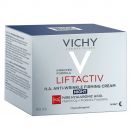 Крем Vichy Liftactiv ночной глобального действия против морщин для повышения упругости кожи 50 мл фото foto 2