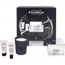 Набір новорічний Filorga Time-Filler 5ХР (Крем 50 мл + Крем Eyes 5XP 4 мл + Сироватка Intensive 7 мл + Свічка) в аптеці foto 1