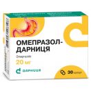 Омепразол-Дарниця 20 мг капсули №30 недорого foto 1