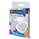 Очний пластир Dr.House стерильний білий дитячий 4,8 смх6,7 см 10 шт в аптеці foto 1