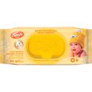 Салфетки влажные Smile (Смайл) Baby Ультрамягкие детские с экстрактом ромашки, алоэ с витаминным комплексом №60 купить foto 1