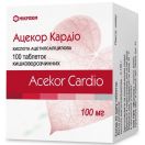 Ацекор Кардіо 100 мг таблетки №100 в аптеці foto 2