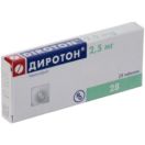 Диротон 2,5 мг таблетки №28  ціна foto 1