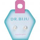Серьги-иголки Dr.Biju Жемчужина 6,0 мм Белая, детские, 1 пара недорого foto 1