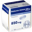 Метформін Гексал 850 мг таблетки №120 фото foto 1