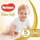 Підгузки Huggies Elite Soft р. 5 12-22 кг №56 купити foto 1