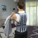 Алком 1070 корректор осанки ортопедический р. 1 черный ADD foto 3