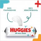 Серветки вологі Huggies All Over Clean №56 ADD foto 3