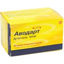Аводарт 0,5 мг капсули №90 - фото №1 Аводарт 0,5 мг капсули №90 замовити foto 1