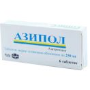 Азипол 250 мг таблетки №6 ціна foto 1