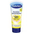 Молочко Bubchen Sensitive сонцезахисне SPF-50 100 мл - фото №1 Молочко Bubchen Sensitive сонцезахисне SPF-50 100 мл фото foto 1