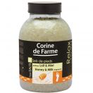 Сіль морська Corine De Farme (Корін Де Фарм) для ванн Мед та молоко 1,3 кг замовити foto 1