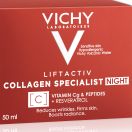 Крем догляд Vichy Liftactiv Collagen Specialist антивіковий нічний з ефектом корекції зморшок 50 мл ціна foto 1
