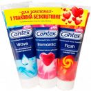 Гель-змазка Contex Wave 30 мл + Romantic + Flash (1 упаковка безкоштовно) в інтернет-аптеці foto 1