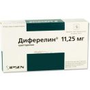 Диферелін порошок 11,25 мг + розчинник для суспензії №1 в інтернет-аптеці foto 1