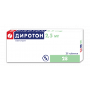 Диротон 2,5 мг таблетки №28  в Україні foto 2