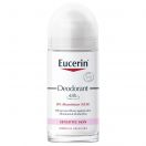 Кульковий дезодорант Eucerin без алюмінію 48 годин захисту для чутливої шкіри 50 мл недорого foto 1