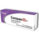 Езопрам 20 мг таблетки №30  купити foto 1