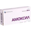 Амоксил 0,25 г таблетки №20  в аптеці foto 1