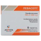 Левасепт 500 мг таблетки №5 в аптеці foto 1