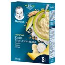 Каша суха молочна швидкорозчинна Gerber мультизлакова з йогуртом, бананом та грушею для дітей з 8 місяців в Україні foto 1