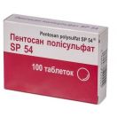 Пентосан полісульфат SP 54 25 мг таблетки №100 ADD foto 1