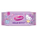 Серветки Smile Hello Kitty вологі №60 ціна foto 1