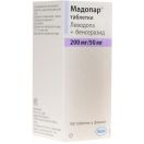 Мадопар 200 мг/50 мг таблетки №100 в інтернет-аптеці foto 1
