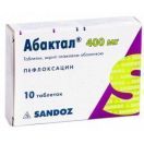 Абактал 400 мг таблетки №10 недорого foto 1