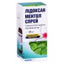 Лідоксан ментол спрей 2 мг+0,5 мг/1 мл. флакон 30 мл в інтернет-аптеці foto 1