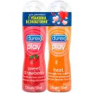Гель-змазка Durex Play Heat 50 мл + Durex Play Sweet Strawberry 50 мл (1 упаковка безкоштовно) в інтернет-аптеці foto 1