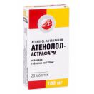Атенолол-Астрафарм 100 мг таблетки №20   замовити foto 1