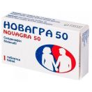 Новагра 50 50 мг таблетки №2 в Україні foto 1