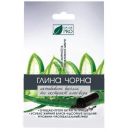 Глина чорна з активованим вугіллям та екстрактом алое-вера для жирної проблемної шкіри 50 г в інтернет-аптеці foto 1