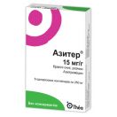 Азитер 15 мг/г краплі очні 250 мг контейнер №6 в аптеці foto 1