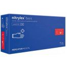 Рукавички NitryLex (НітріЛекс) Basic оглядові нітрилові нестерильні неприпудрені р. L №100 ціна foto 1