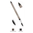 Карандаш для бровей Eye Care водостойкий темно-серый 1,2 г ADD foto 1
