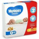 Підгузки Huggies Classic Mega р.2 (3-6 кг) 88 шт ціна foto 1