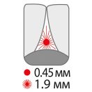 Міжзубні щітки Paro Swiss flexi grip, xxx-тонкі, 1.9 мм, червоні, 4 шт. в інтернет-аптеці foto 2