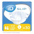 Підгузки для дорослих iD Expert Slip Extra Plus, р. L, 30 шт. ціна foto 2