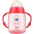 Поильник-непроливайка Wee Baby (Ви Бейби) с ручками и мягким носиком, 2 цвета 250 мл (цвет в ассортименте) фото foto 4