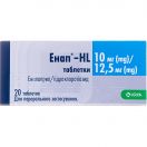 Енап-HL 10 мг/12,5 мг таблетки №20  фото foto 1