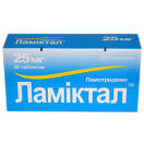 Ламіктал 25 мг таблетки №30 в Україні foto 1
