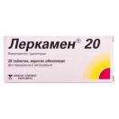 Леркамен 20 мг таблетки №28 в Украине foto 1