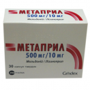 Метапріл 500 мг/ 10 мг капсули №30  в інтернет-аптеці foto 1