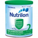 Суміш молочна Nutrilon 2 кисломолочний (з 6 до 12 місяців) 400 г ADD foto 1
